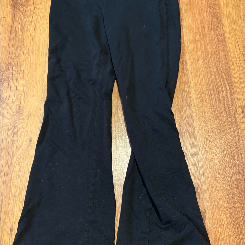 Justice Black Elastic Waistband Pants